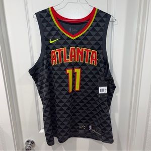 Nike Trae Young Atlanta Hawks Authentic Swingman Icon City Jersey 2XL 864457 017